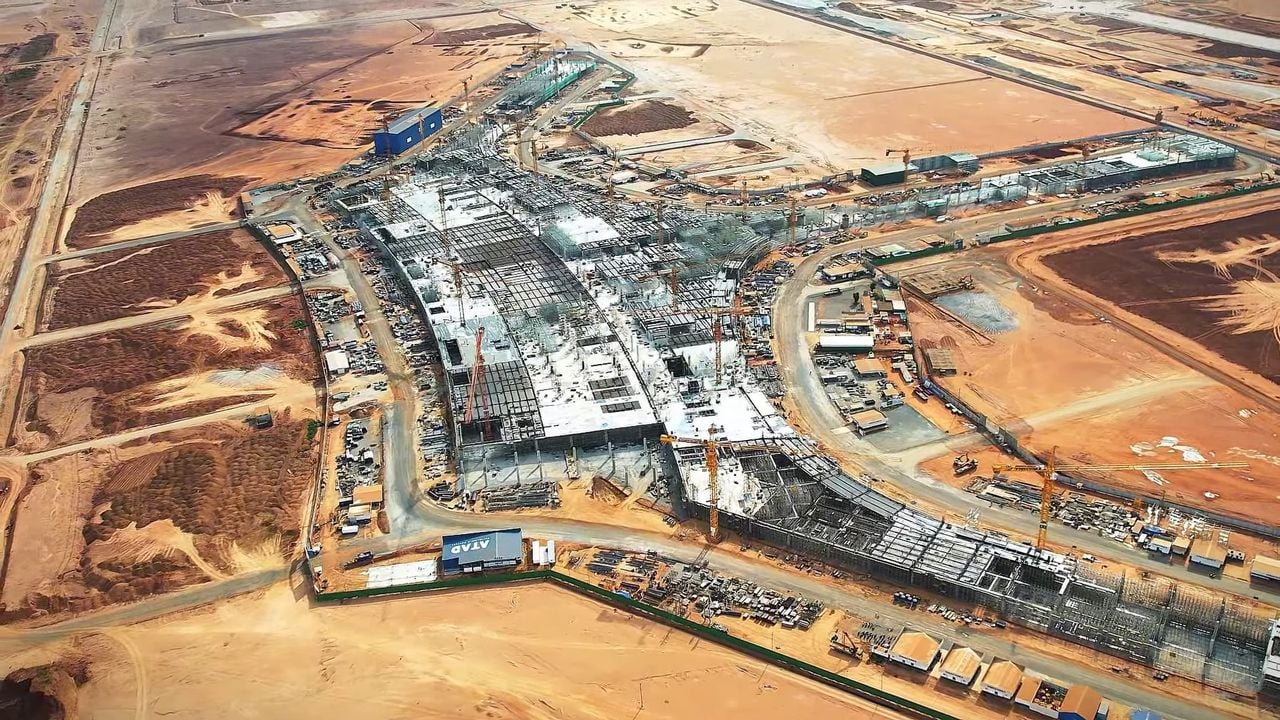 tiến độ sân bay Long Thành