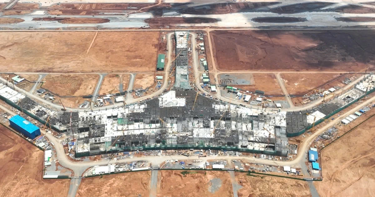 tiến độ sân bay Long Thành